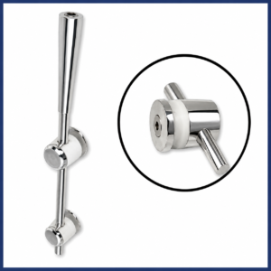1101N - DOBRADIÇA PIVOTANTE EXCÊNTRICA MODELO NASA SUPERIOR PARA 1009