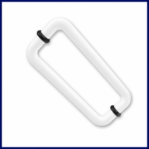 676 - PUXADOR TUBULAR 25 MM (300MM ENTRE FUROS)