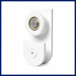 1122M - ROLDANA/CARRINHO MINI SIMPLES (1 FURO) PARA PORTA 1030 (PORTAS 20KG)