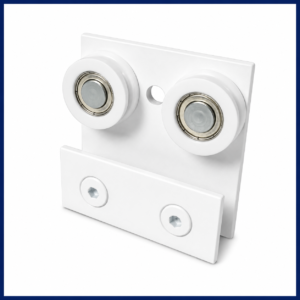 1122 - ROLDANA/CARRINHO DUPLO PARA 1030 (PORTAS ATÉ 80KG)