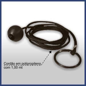 1003CM - CORDÃO DE POLIPROPILENO PARA BASCULANTE + ARGOLA