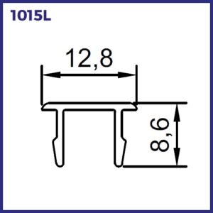 1015L - TAMPA DE ARREMATE PARA 1021L / 1034L