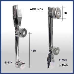 1103N - CONJUNTO NASA 1101N E 1103N EM AÇO INOX PARA MOLA