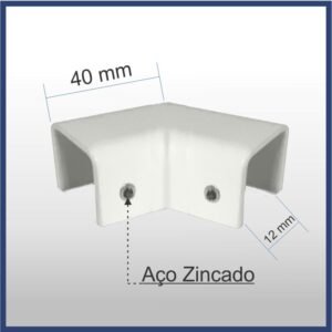 1351 - SUPORTE SUPERIOR PARA BOX DE CANTO 135°
