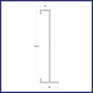 LG-002 - Marco Lateral Vertical