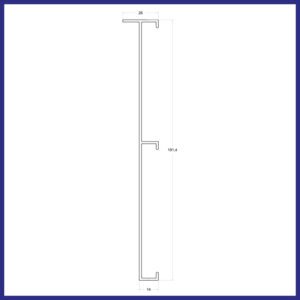 LG-072 - Marco Lateral Vertical
