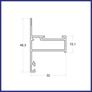 LG-085 - Folha Lateral e Inferior - Janela Maxim Ar