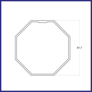 PIT-008 - Tubo Recolhedor 60mm
