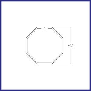 PIT-011 - Tubo Recolhedor 40mm